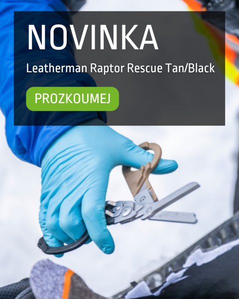 Leatherman Raptor rescue black tan